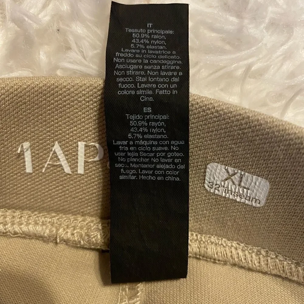 Tapata Khaki Bootcut Stretch Pants XL